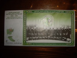 Football  ALGERIE Equipe Nationnale -2008-1958 - Lettres & Documents