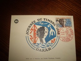 Journée Du Timbre 1958 - Cartas & Documentos