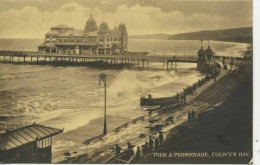 CLWYD - COLWYN BAY - PIER AND PROMENADE 1911 Clw45 - Denbighshire