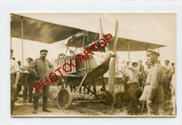 MANGELARE-AVION-Flugzeug-Aviation-Fliegerei-Carte Photo Allemande-Guerre-14-18-1WK-BELGIEN-Flandern-Militaria- - Langemark-Poelkapelle