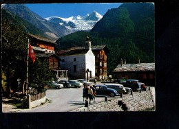 Delcampe - F1700 Ried Ob St. Niklaus Und Grachen . Riedgletscher. Nadelorn, Steckbadelhorn - Hohberghorn - Auto Cars Voitures - Grächen