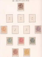 GUI154-L4150TG.Espagne. Spain.Guinee.GUINEA ESPAÑOLA ALFONSO XIII  1922.(Ed 154/66**)RARA - Guinée Espagnole