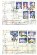 MACAO - 2 FDC - 1999 Modern Buildings - SPECIAL CANCELLATION - Gebruikt