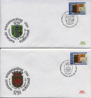 12 Bijzondere Enveloppen Van De RPhV (CW = € 49,92) - Briefe U. Dokumente