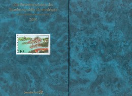 Leeres Jahrbuch 2000 Deutschland Ohne Schwarzdruck ** 25€ Album Neu Mit Beschreibung BRD Year-stamp Document Of Germany - Sonstige & Ohne Zuordnung
