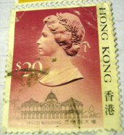 Hong Kong 1987 Queen Elizabeth II $20 - Used - Gebraucht