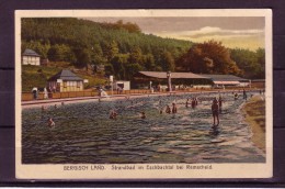 AK Bergisch Land- Strandbad Im Eschbachtal Bei Remscheid- Karte Gel 1926 - Remscheid