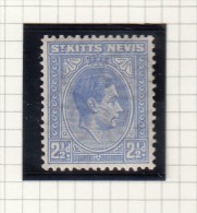 KING GEORGE VI - 1938 - St.Cristopher-Nevis & Anguilla (...-1980)