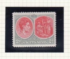 KING GEORGE VI - 1938 - St.Christopher-Nevis & Anguilla (...-1980)