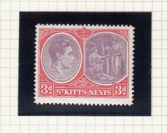 KING GEORGE VI - 1938 - St.Christopher-Nevis & Anguilla (...-1980)