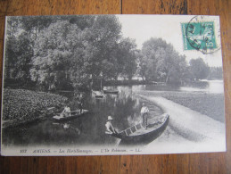 936 CPA  Département Somme Picardie Maraichage Barque à Cornet Hortillonnage Amiens Maraicher Légumes 1912 - Agriculture