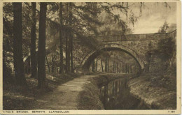 CLWYD - LLANGOLLEN - BERWYN - KING'S BRIDGE Clw74 - Denbighshire