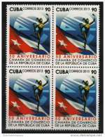 2013.2 CUBA 2013 BLOQUE 4 50 ANIV CAMARA DE COMERCIO DE CUBA. COMERCE HERMES MERCURY FLAG - Unused Stamps