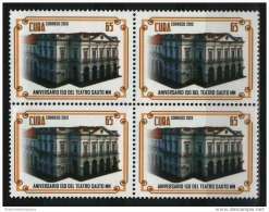2013.8 CUBA 2013 MNH ANIV 150 DEL TEATRO SAUTO MATANZAS. BLOCK 4 - Unused Stamps