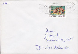 Luxembourg LUXEMBOURG 1983 Cover Lettre To BERLIN Germany Europa CEPT Stamp - Storia Postale