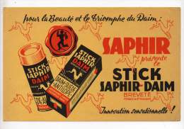 Buvard - Saphir Présente Le Stick Saphir Daim - Schoenen