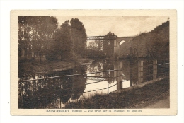 Cp, 86, Saint-Benoît, Vue Prise Sur La Chaussée Du Moulin, Voyagée - Saint Benoît