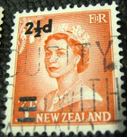 New Zealand 1961 Queen Elizabeth II 2.5d - Used - Oblitérés