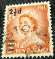 New Zealand 1961 Queen Elizabeth II 2.5d - Used - Gebruikt