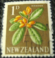 New Zealand 1960 Corynocarpus Laevigatus Karaka 1d - Used - Gebruikt