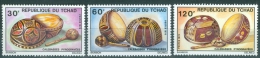 Chad 1976 Various Pyrographed Calabashes MNH** - Lot. 2330 - Tschad (1960-...)