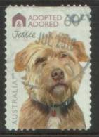 2010 - Australian Adopted Adored Dogs 60c JESSIE Stamp FU Self Adhesive - Used Stamps