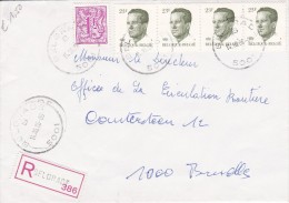 A27 - Enveloppe Recommandé N° 386 - 5001 Belgrade - COB - Other & Unclassified