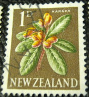 New Zealand 1960 Corynocarpus Laevigatus Karaka 1d - Used - Used Stamps