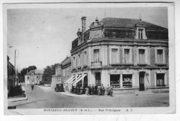 CPSM  MONTREUIL JUIGNE  Commerce  Maine Et Loire - Montfaucon