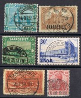 Lote Sellos SARRE, Saar, Fechadores Alemania Ocupacion º - Used Stamps