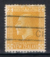 Sello 2 D , VARIEDAD Impresion, ERROR, New Zealand  Num 166 º - Gebraucht