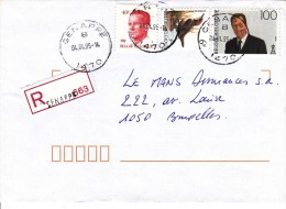 A27 - Enveloppe Recommandé N° 663 - 1470 GENAPPE - COB - Autres & Non Classés