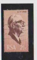 AFRIQUE DU SUD.  (Y&T)  1968  -  N°311.  *  *   Election Du Nouveau Président  Jacobus Johannes Fouché * 2.1/2c *  O - Gebraucht