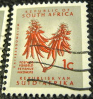 South Africa 1961 Kafferbloom Flower 1c - Used - Gebraucht