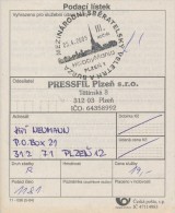Czech Rep. / Comm. Postmark (2005) Plzen 1: International Collector's Fair And Marketplace (postal Receipt) (I6514) - Cartas & Documentos