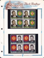 Ras Al Khaima 1968 Mi. 227-28 John F. Kennedy, Martin Luther King 4-Blocks MNH** - Ras Al-Khaima