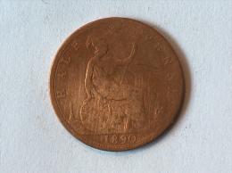 Grande-Bretagne 1/2 Half Penny 1890 - C. 1/2 Penny