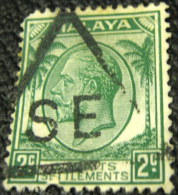 Straits Settlement 1936 King George V 2c - Used - Straits Settlements