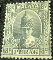 Perak 1935 Sultan Iskandar 8c - Used - Perak