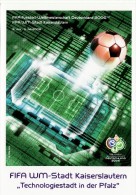 GERMANY 2006 FOOTBALL WORLD CUP GERMANY POSTCARD WITH POSTMARK  /  R 14 / - 2006 – Germany