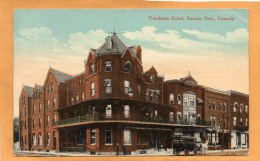 Vendome Hotel Sarnia Ont 1912 Postcard Mailed - Sarnia