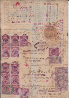 India  QV  13 Share Transfer  Revenues  To  20 Rupees  On Document # 61266 Inde Indien - 1882-1901 Impero