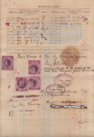 India  QV  4  Share Transfer  Revenues  To  5Rs  On Document # 62835  Inde Indien - 1882-1901 Keizerrijk