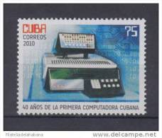 2010.41 CUBA 2010 MNH. 40 AÑOS DE LA PRIMERA COMPUTADORA CUBANA. INFORMATICA. INFORMATICS - Unused Stamps