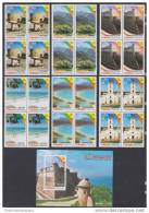 2010.66 CUBA 2010 MNH. PAISANES + CASTILLOS. CASTLE. TURISMO. BLOQUE DE 4+ 1 HOJA. - Ongebruikt