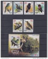 2009.13 CUBA 2009 MNH. TURNAT. TURISMO. SERIE + 1 HOJA. TURISMO. AVES. BIRD. CARTACUBA. COLIBRI. ZUNZUN. CABRERO. - Unused Stamps