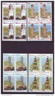 2010.30 CUBA MNH 2010 COMPLETE SET. HEADLIGHTS. FAROS DE CUBA.BLOQUE 4 - Neufs