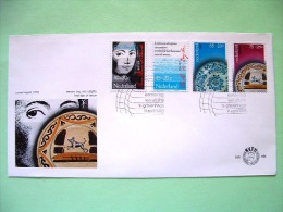 Netherlands 1978 FDC Cover - Authors Writers Pottery Ceramic Products Dog - Scott B543-B546 = 3.25 $ - Covers & Documents