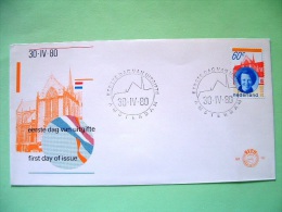 Netherlands 1980 FDC Cover - Queen Beatrix - Palace - Covers & Documents