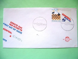 Netherlands 1978 FDC Cover - Chess - Korfball - Horse - Briefe U. Dokumente